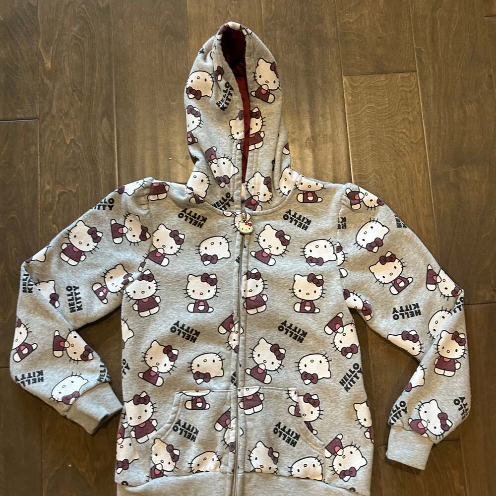 Hello Kitty &‎ Friends Girls Zip-Up Hoodie- Size 12